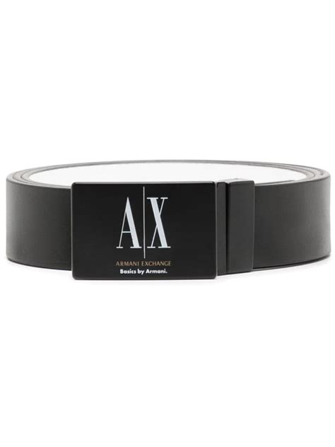 used armani belt|armani exchange reversible belt.